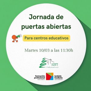 Pincha en la imagen para asistir a las Puertas abiertas de este curso