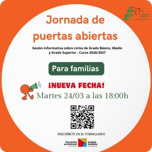 ¿Quieres cursar un ciclo de FP con nosotros?